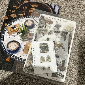 Sterling Ink Stationery Set with Nature Designs